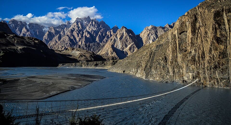 Hussaini Suspension Bridge